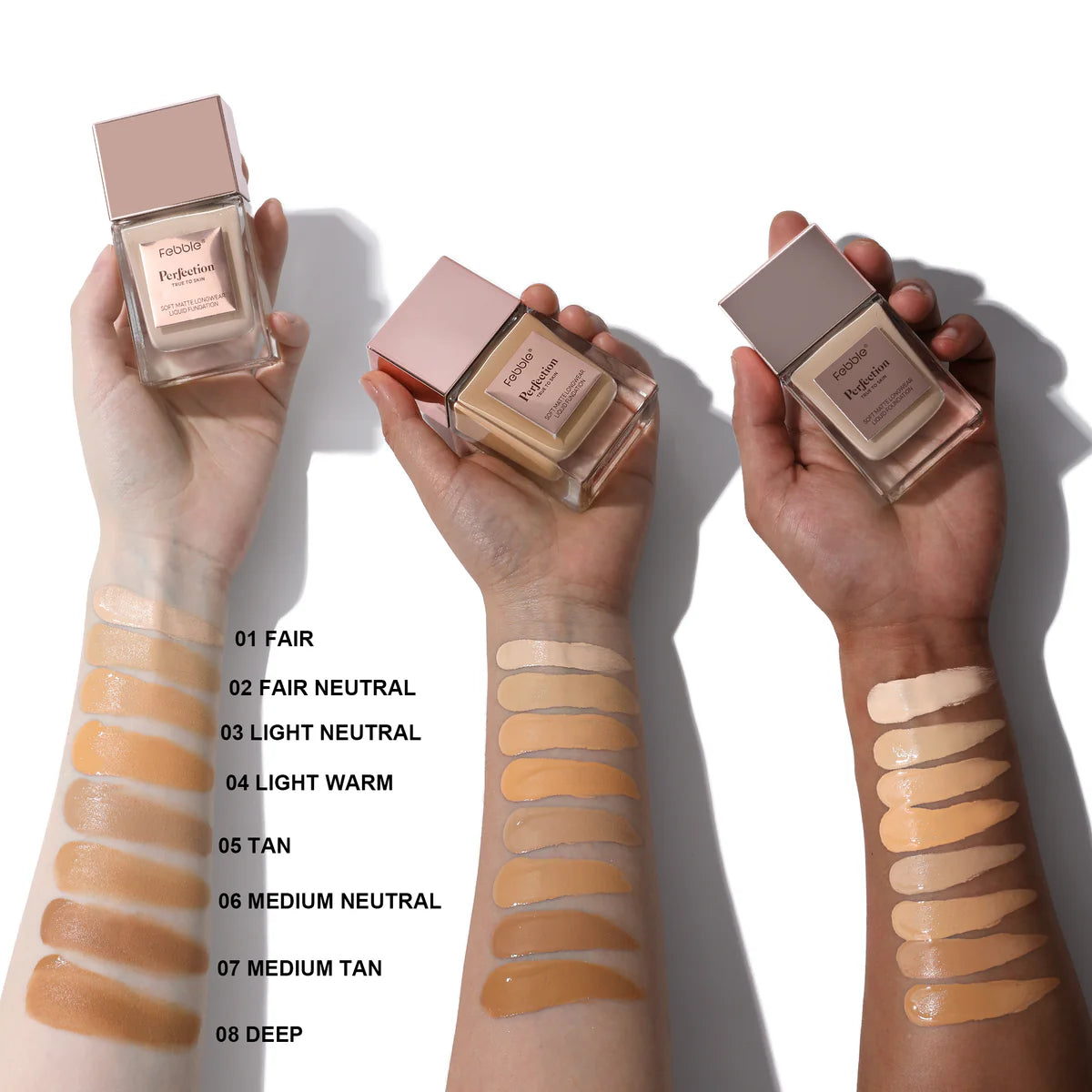 Base Soft Matte Longwear Liquid Perfection Febble