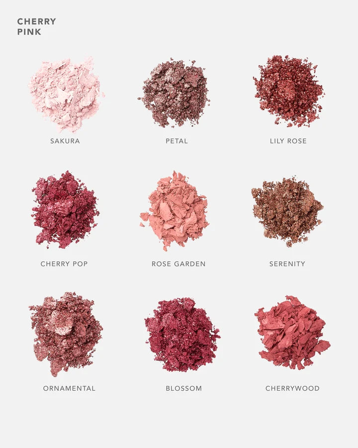 Paleta de Sombra Pink Cherry Ruby Rose