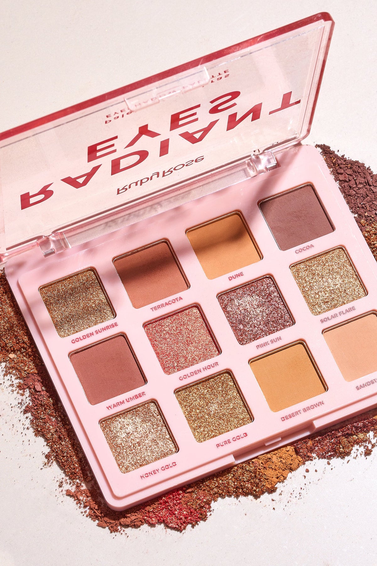 Paleta de Sombra Radiant Ruby Rose