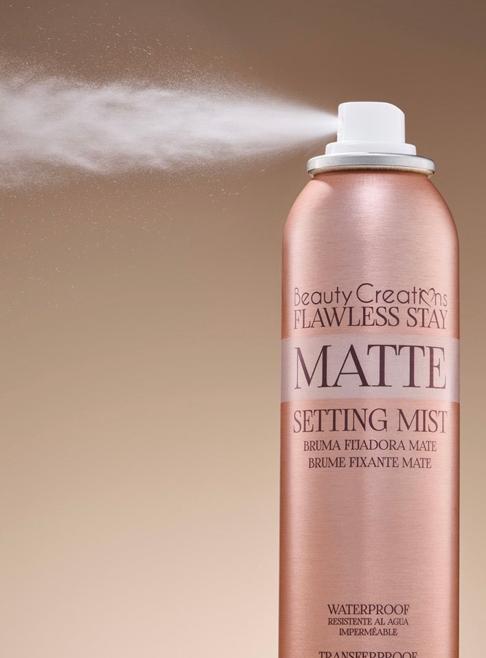 Fijador en Aerosol Matte Flawless Waterproof Beauty Creations