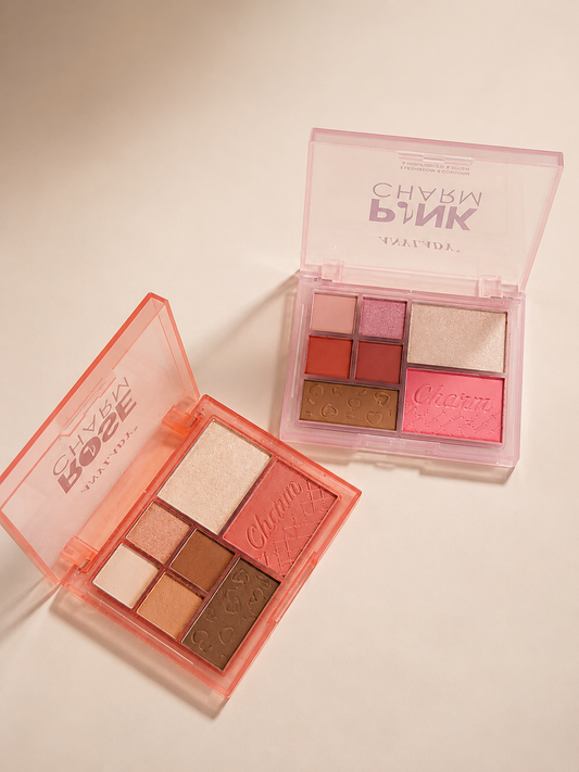 Paleta Completa Contorno-Rubor-Iluminador y Sombras Anylady