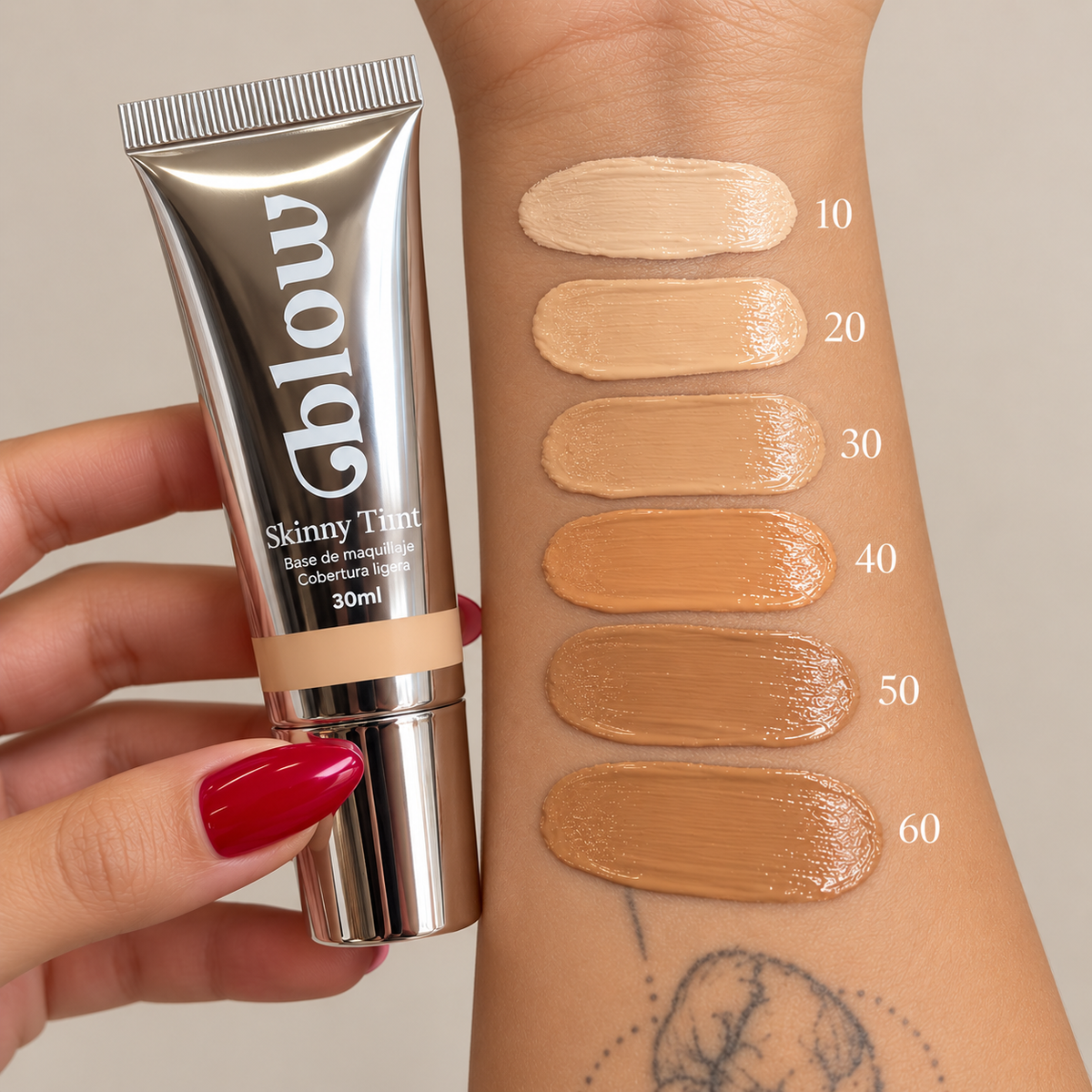 Base Líquida Hidratante Oh My Skin Ruby Rose