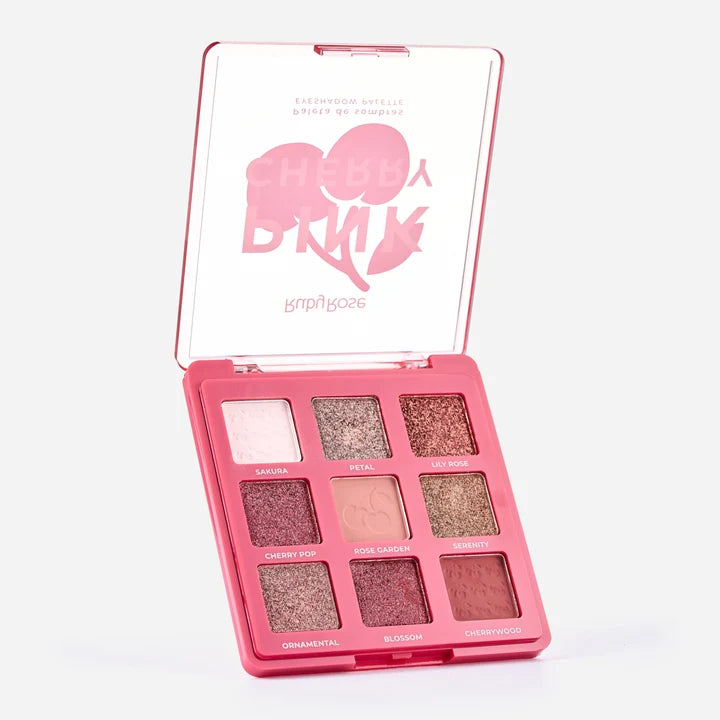 Paleta de Sombra Pink Cherry Ruby Rose
