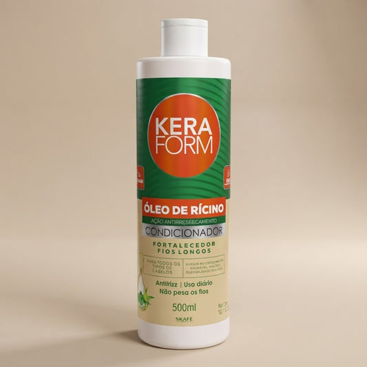 Acondicionador Aceite de Ricino 500ml KeraForm