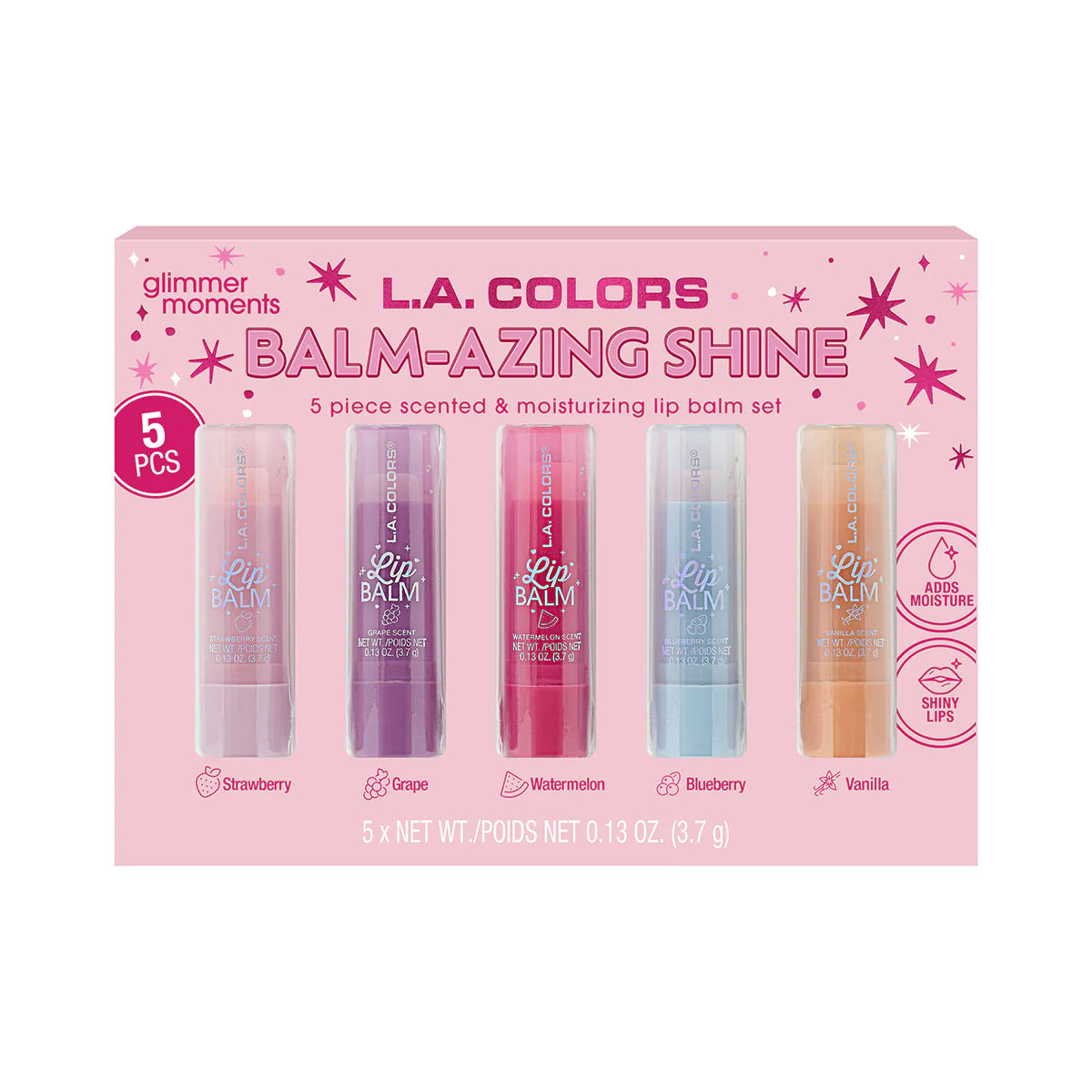 Kit Bálsamo Labial en Barra Balm-azing LA. Colors