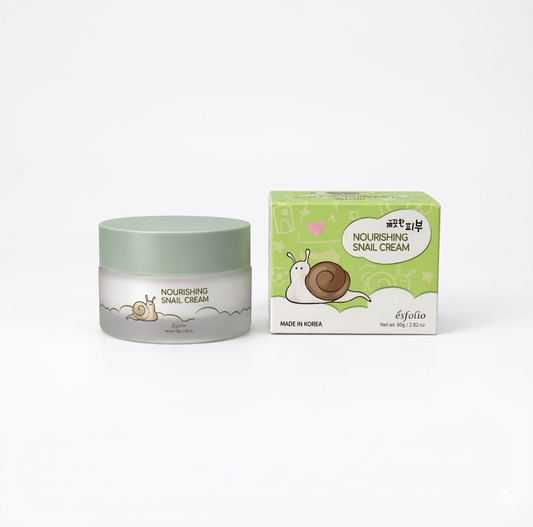 Revitalizing and Glowing Skin Nourishing Snail Cream Esfolio