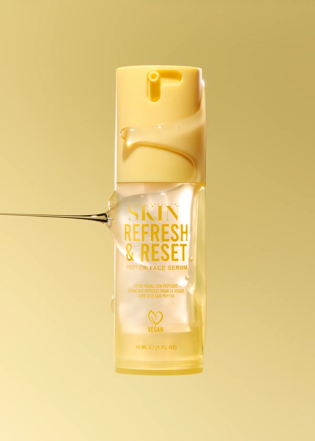 Serum Facial Hidratante Peptidos Refresh and Reset Beauty Creations