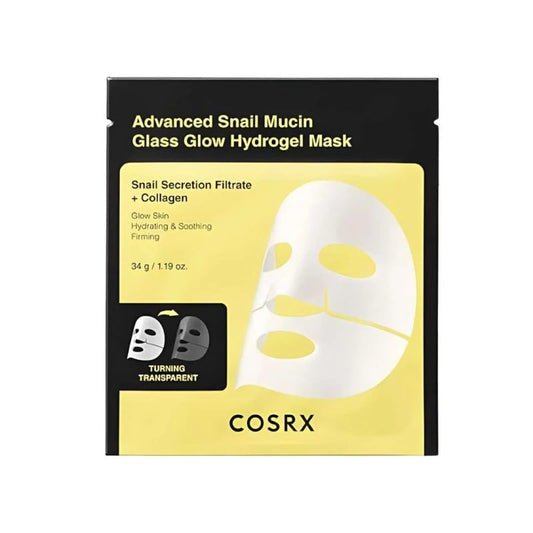Mascarilla Facial Hidrógel Advanced Snail Mucin Glass Glow Cosrx