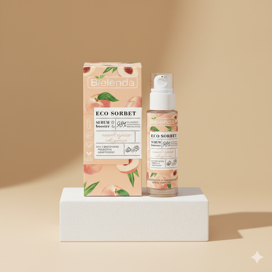 Peach Moisturising Nourishing Booster Serum 30ml Bielenda