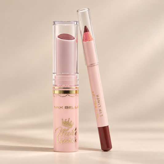 Kit de Labial en Barra + Delineador Max Belle