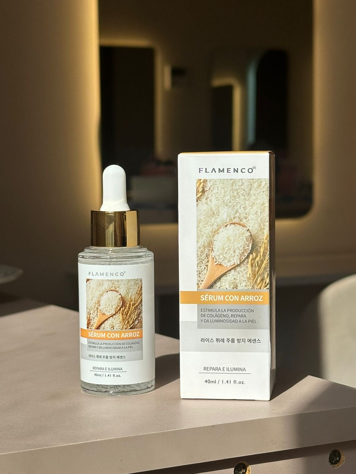 Serum Extracto de Arroz 40ml Flamenco