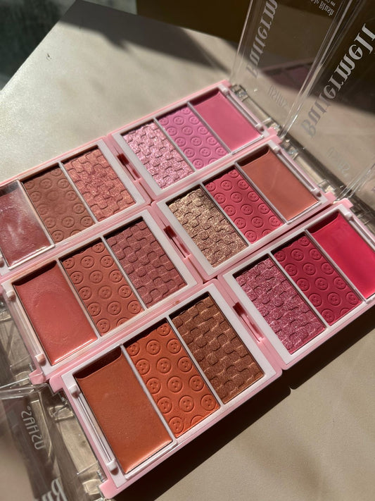 Paleta Trío de Rubor Buttermelt Ushas