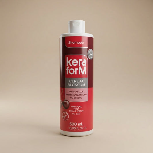 Shampoo Flor de Cereza 500ml KeraForm
