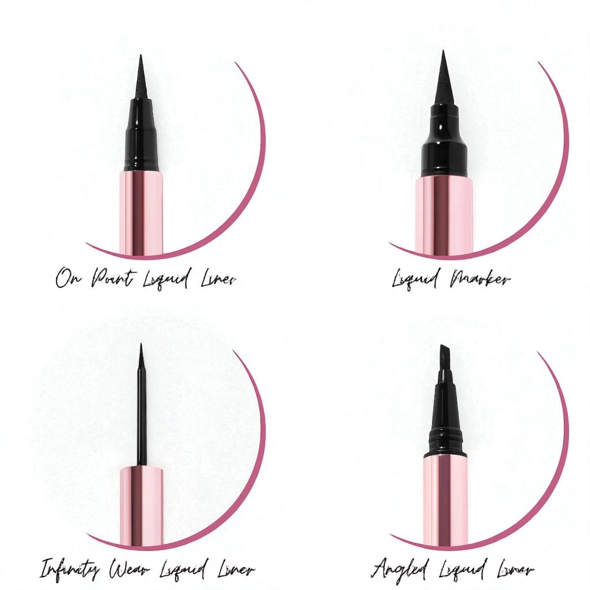 Set de Delineador Líquido Draw The Line Beauty Creations