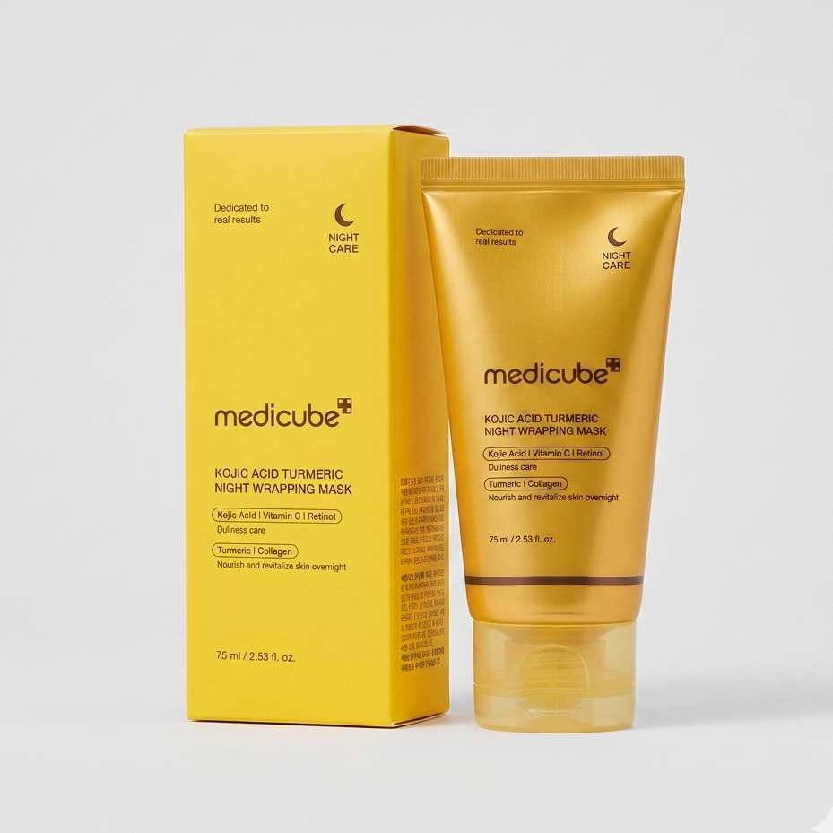 Mascarilla Facial Nocturna Kojic Acid Turmeric 75ml Medicube