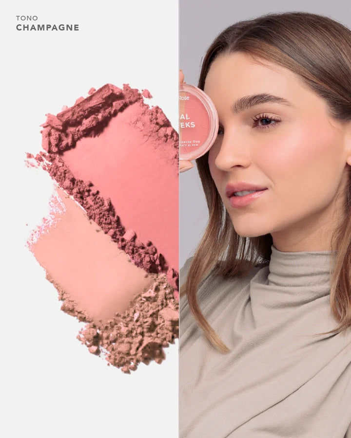 Rubor Dual Cheeks Ruby Rose