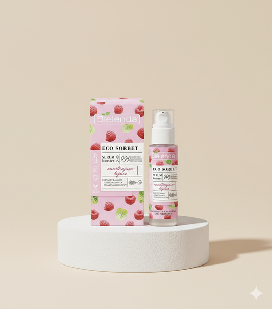 Eco Sorbet Serum Booster Hidratante Y Calmante Frambuesa 30ml Bielenda