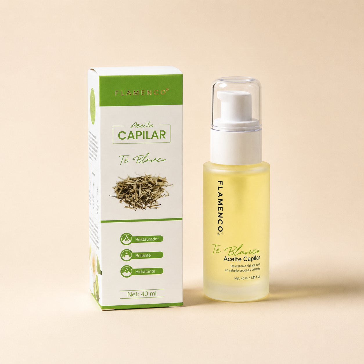 Aceite Capilar Te Blanco Flamenco