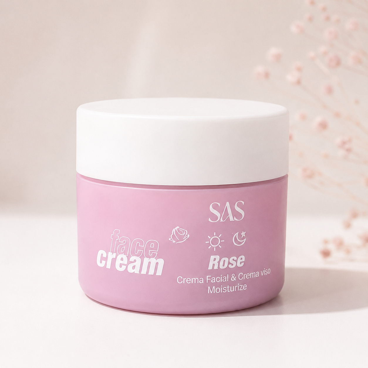Crema Facial Rosas SAS