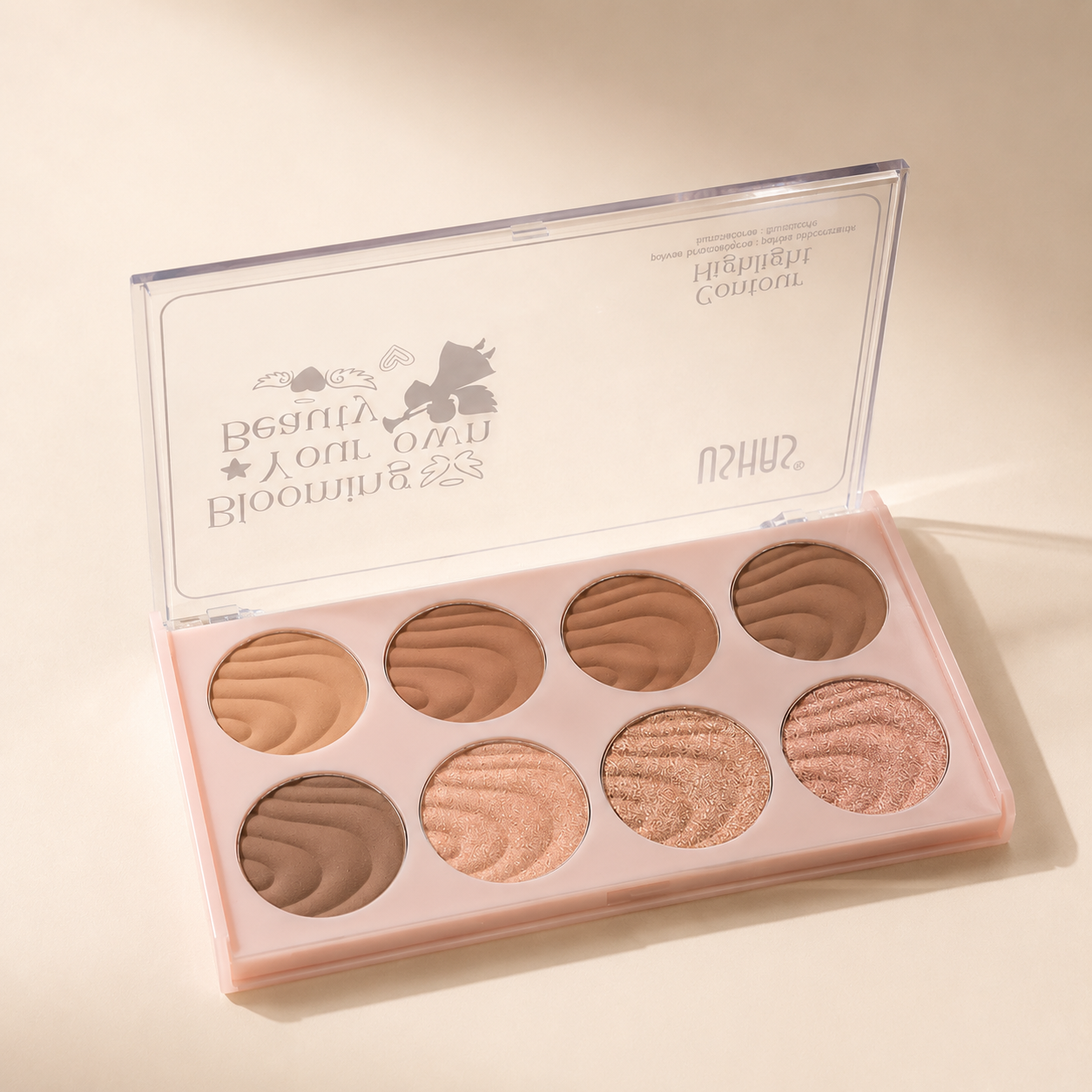Paleta Contono e Iluminador Ushas