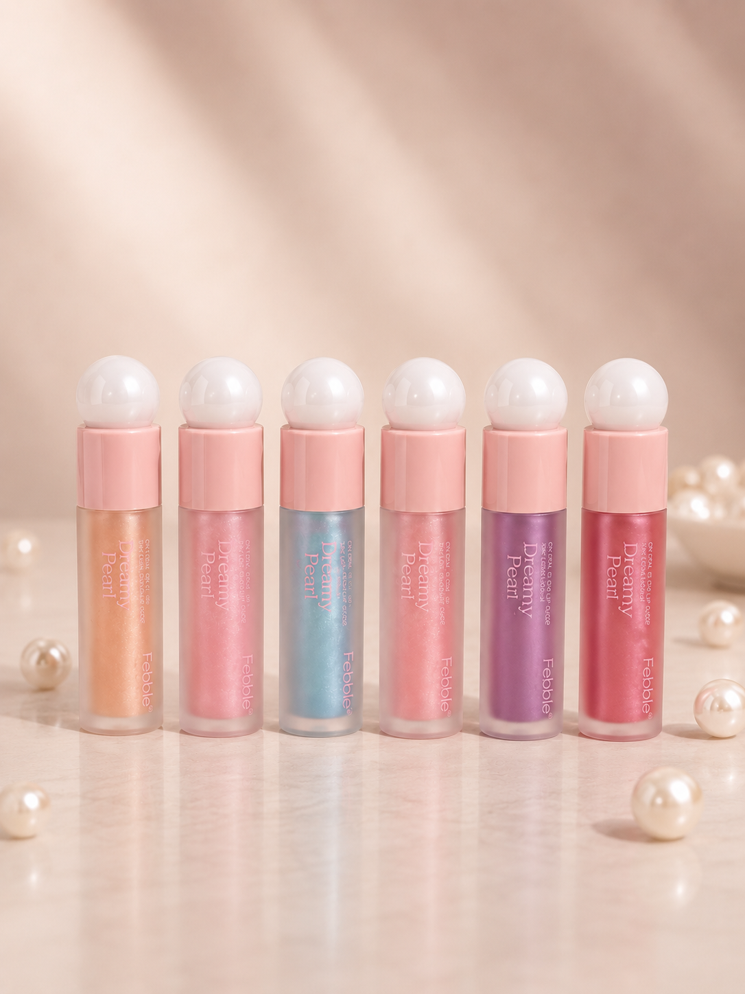 Brillo de Labios con Color Dream Pearl Febble