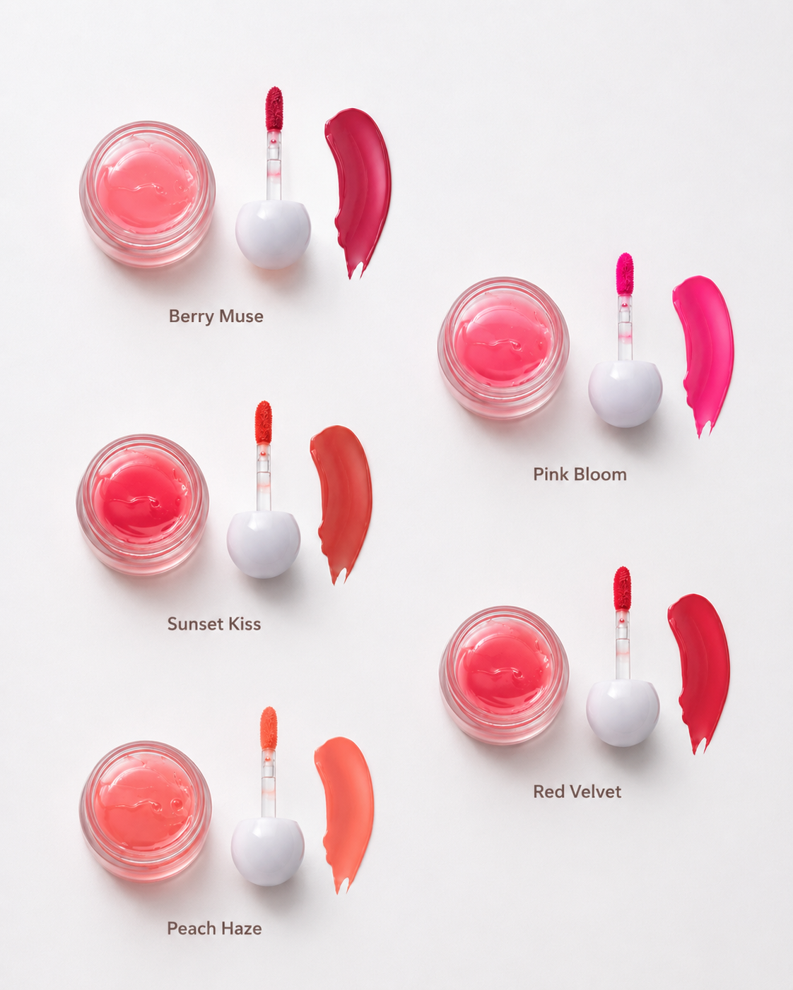 Dúo de Labios Brillo + Bálsamo Hidratante Dream Pearl Febble