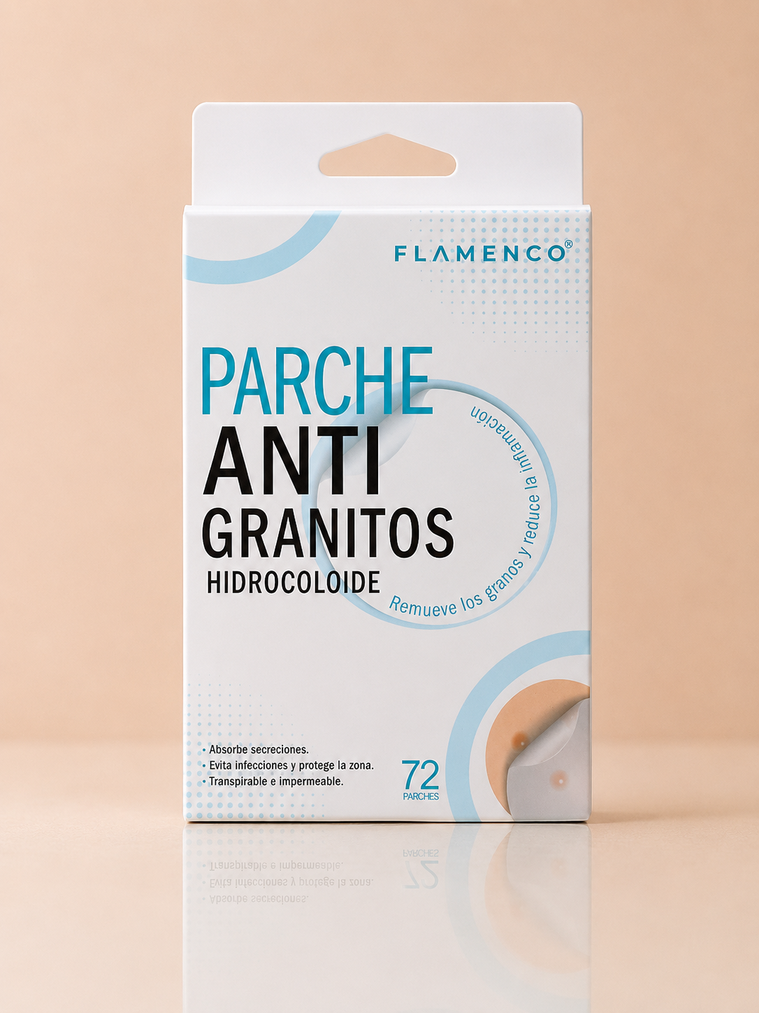 Parches Antiacné Flamenco - 72 uni