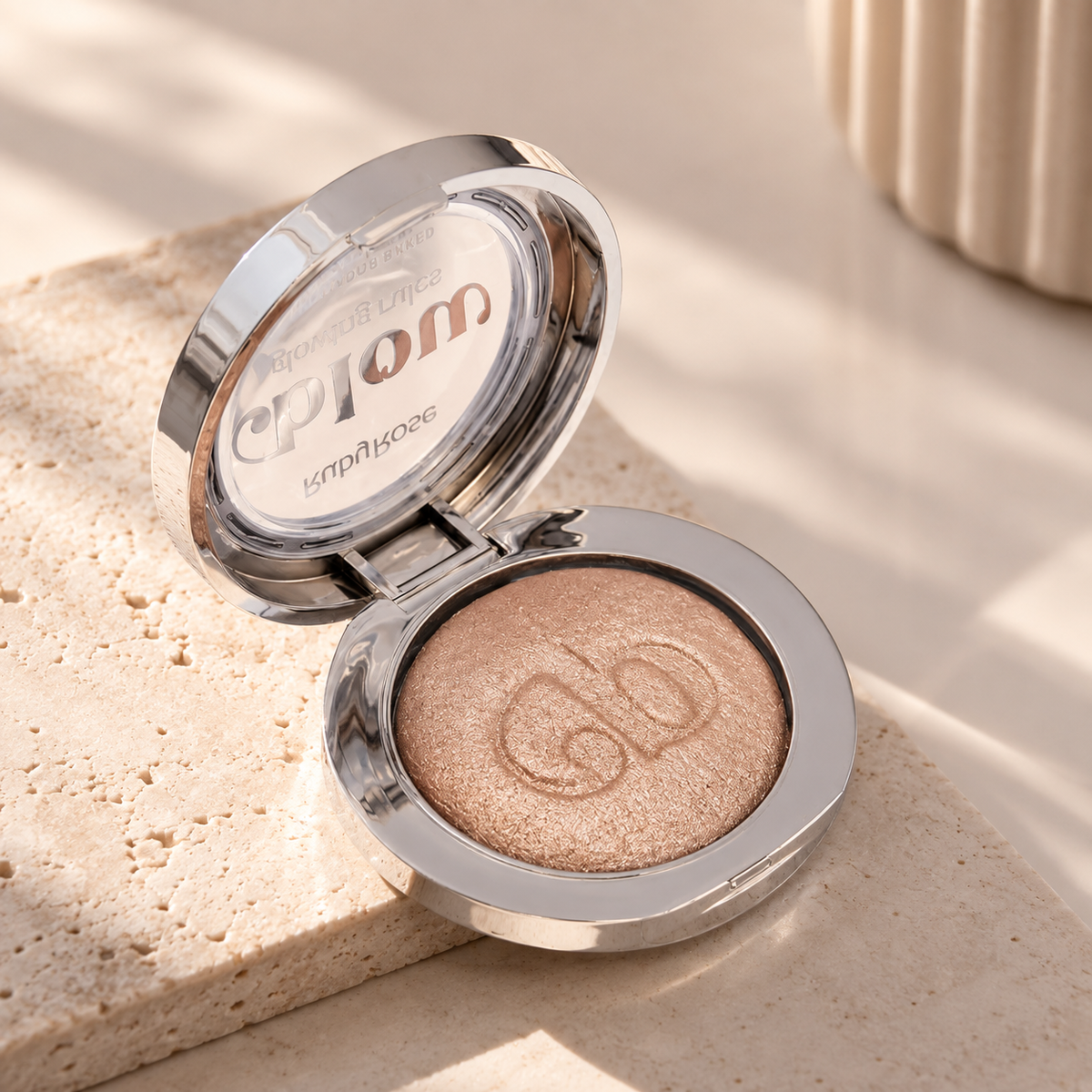 Iluminador Compacto Baked Glowing Rules Ruby Rose