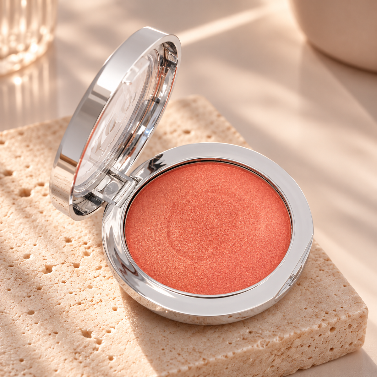 Rubor Glow Compacto Really Blushed Ruby Rose