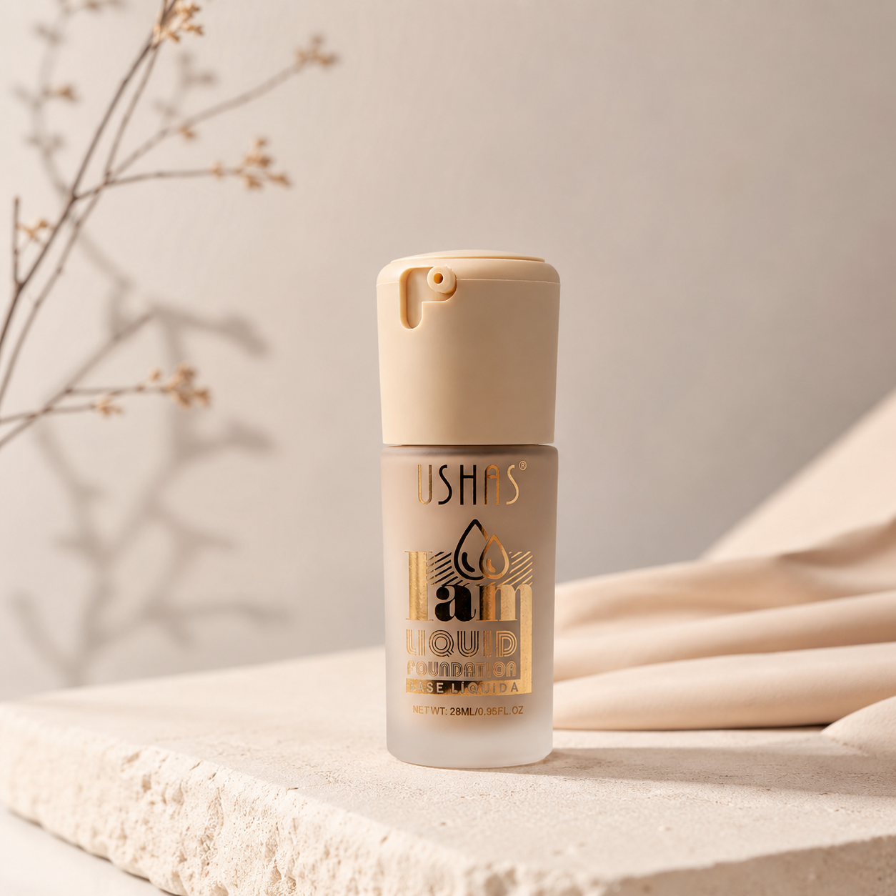 Base Liquida Alta Cobertura I Am USHAS