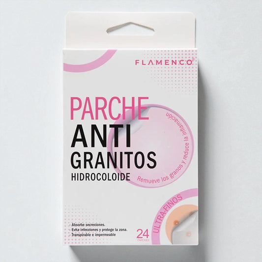 Parche Anti Acné Ultrafinos Flamenco - 24 Unidades