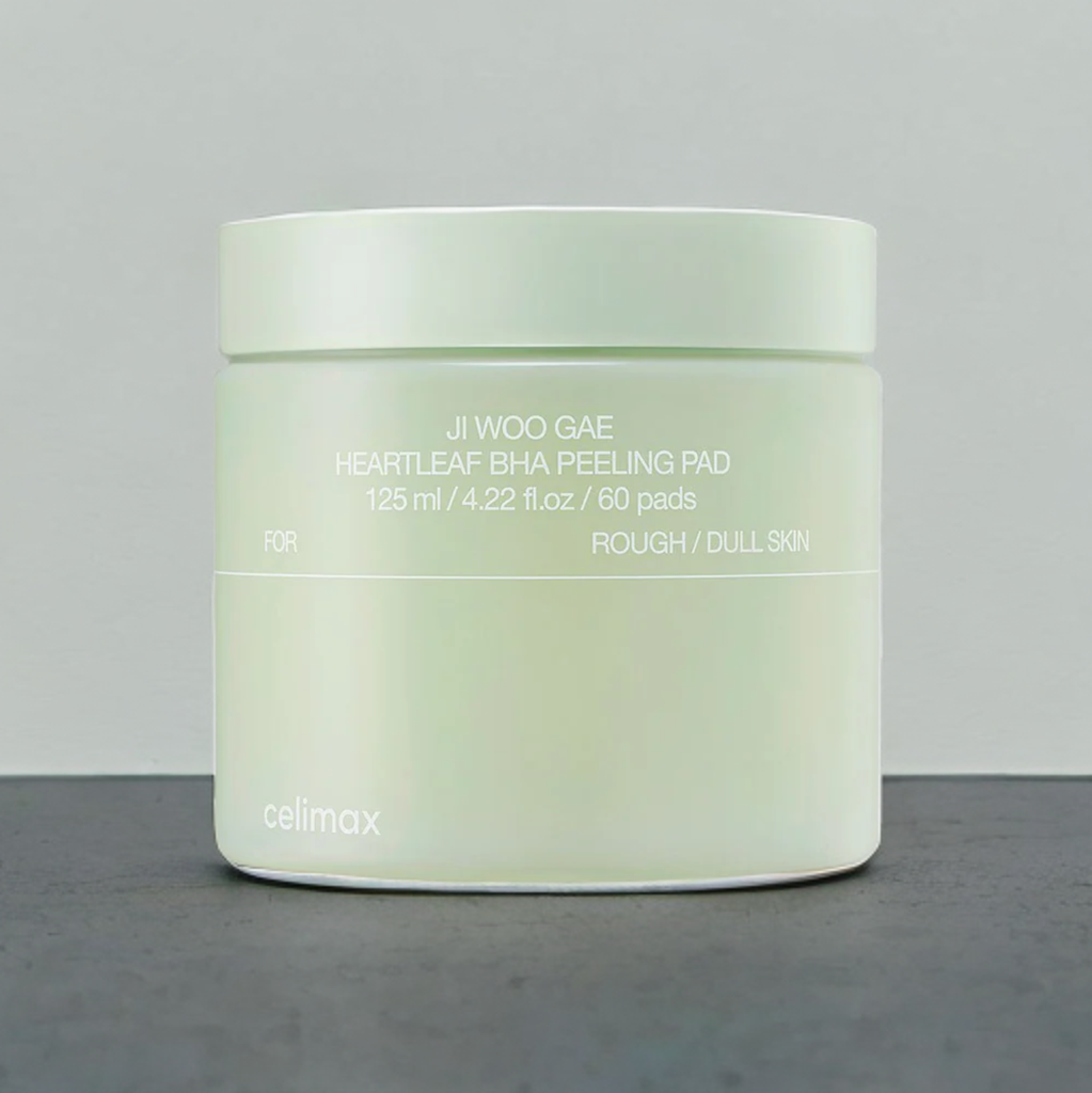 JI WOO GAE HEARTLEAF BHA PEELING PAD Celimax