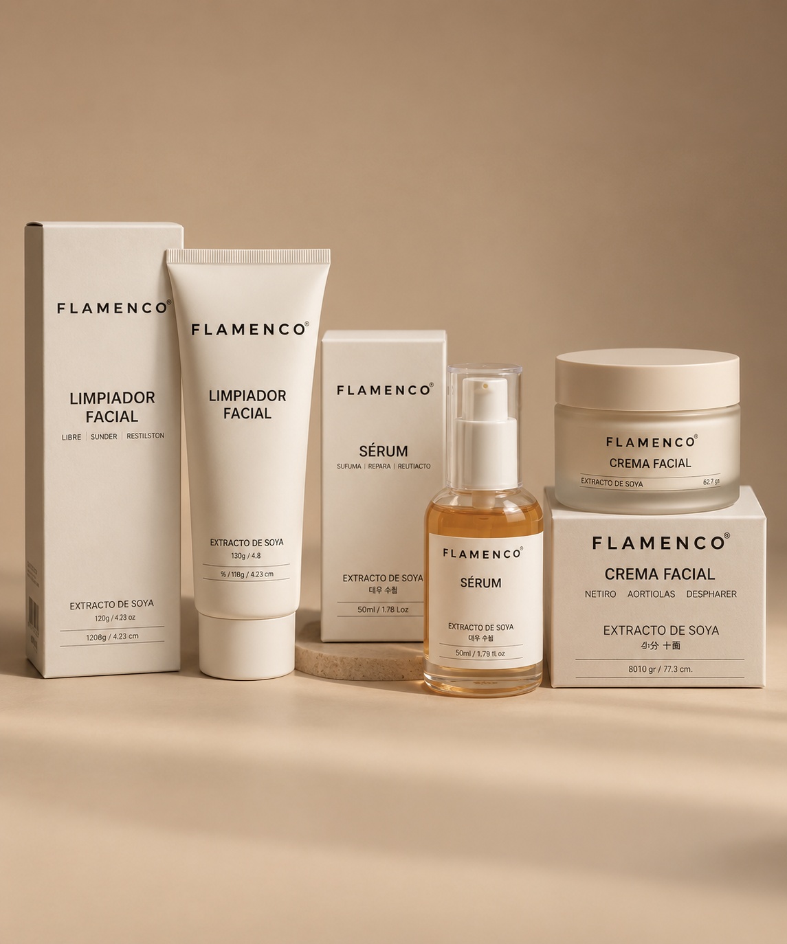 Línea Express Extracto de Soya - 3 Productos Flamenco