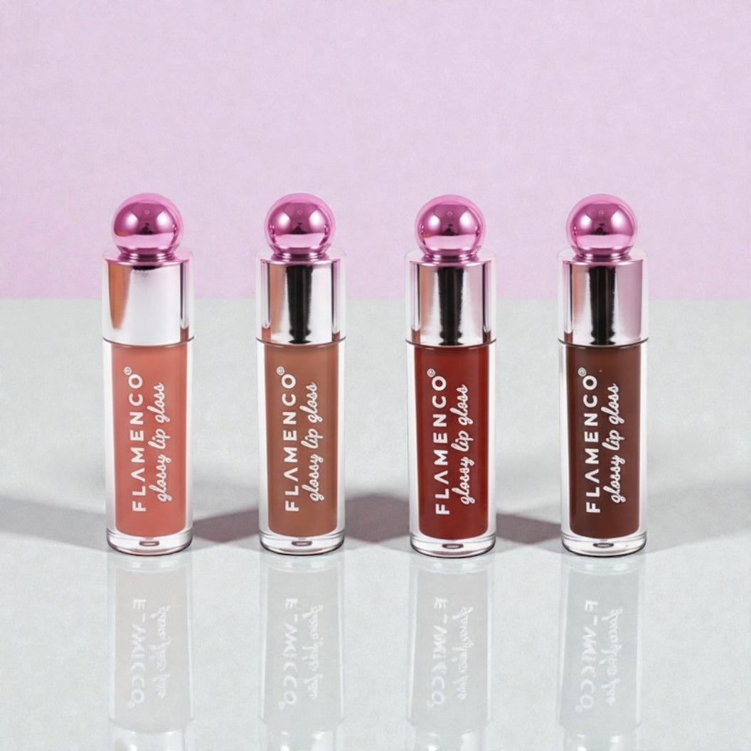 Brillo Labial Glossy Flamenco