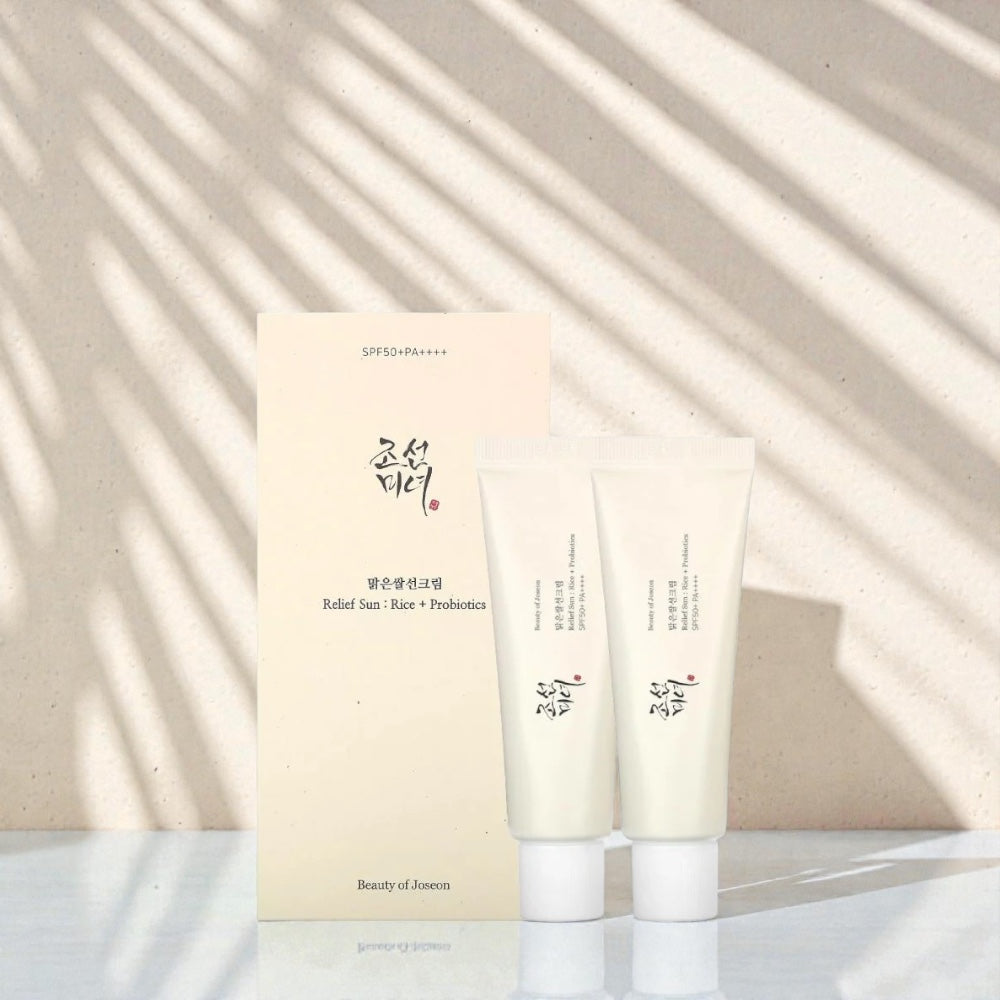 RELIEF SUN: RICE + PROBIOTICS (PACK 2) Beauty of Joseon