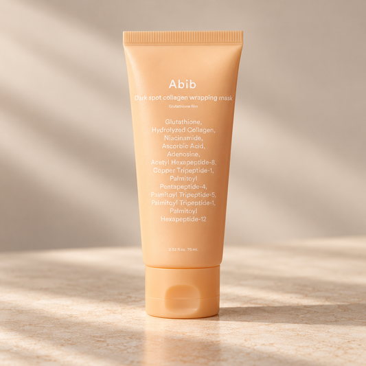 Mascarilla Facial Wrapping Colageno + Glutathione Abib