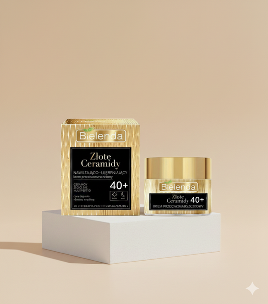 Crema Facial Antiarrugas 40+ Hidratante y Reafirmante 50 ml Bielenda