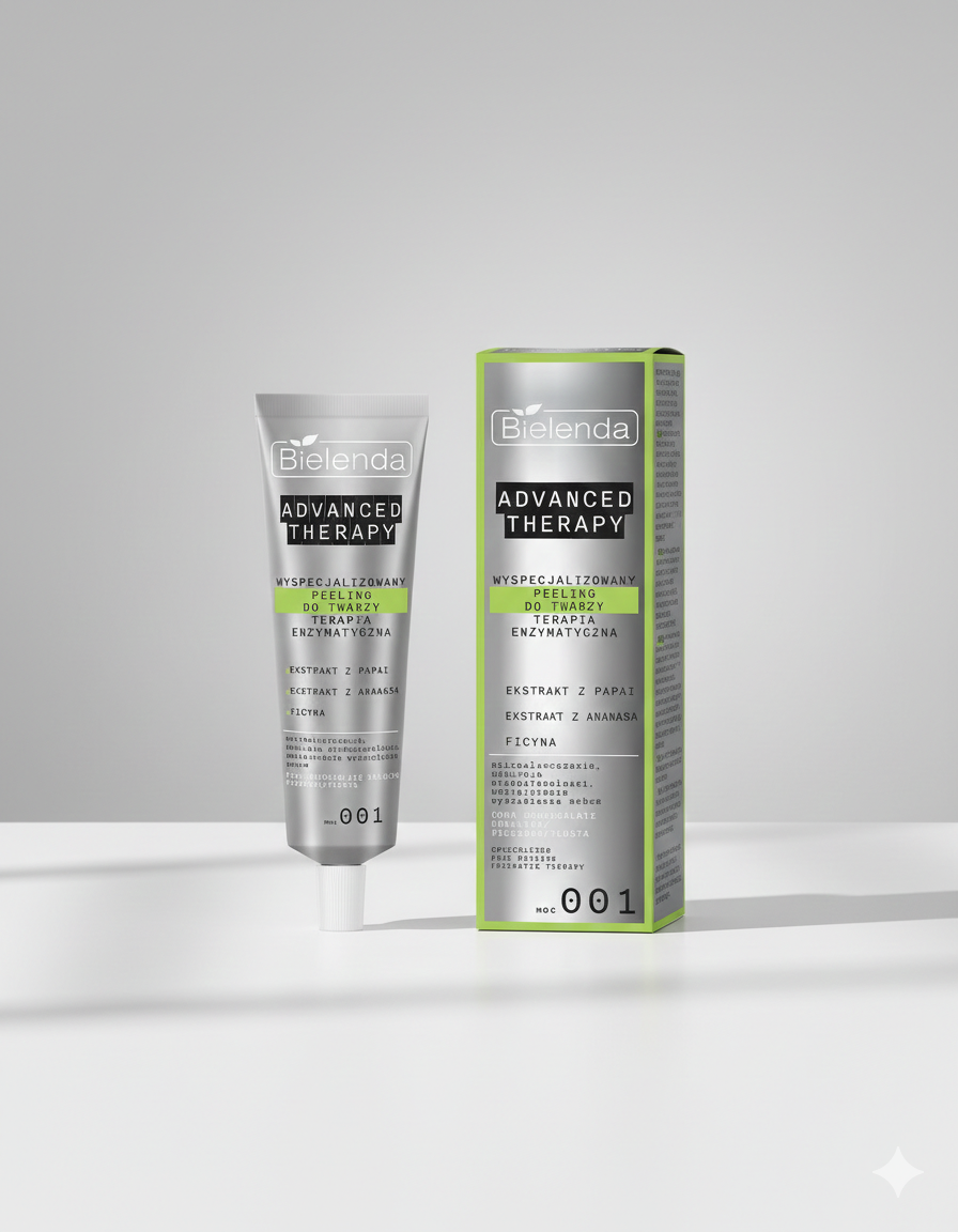 Advanced Therapy Exfoliante facial especializado Terapia Enzimática Piel Grasa 30ml Bielenda