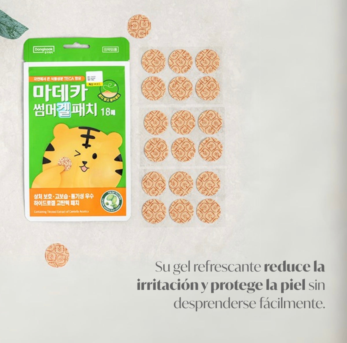 Parches Calmantes Madeca Summer Gel Centellian24