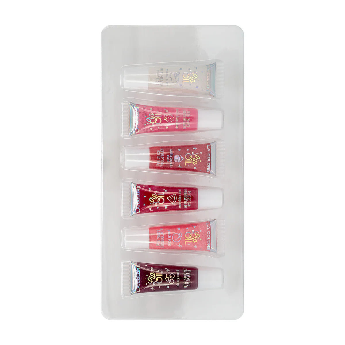 Kit Mini Aceites de Labios Gleam Moments LA. Colors