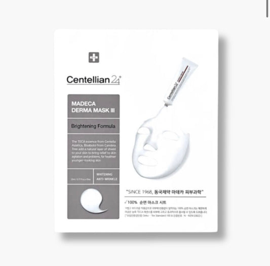 Mascarilla Facial Madeca Derma Mask III Brightening Centellian24
