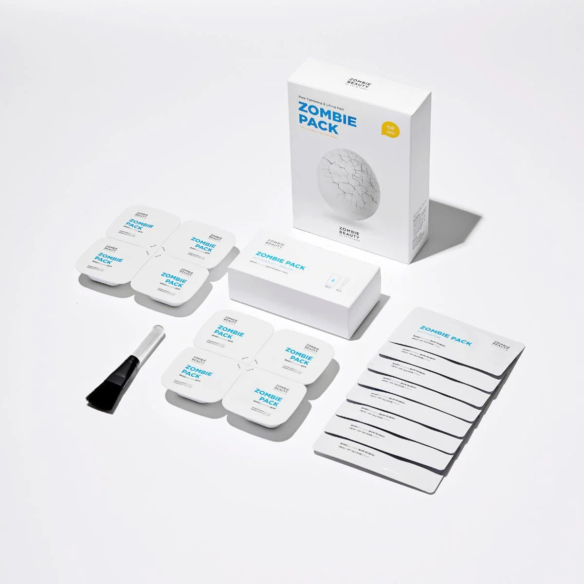 Kit Mascarilla Facial Madagascar Centella Zombie Pack White
