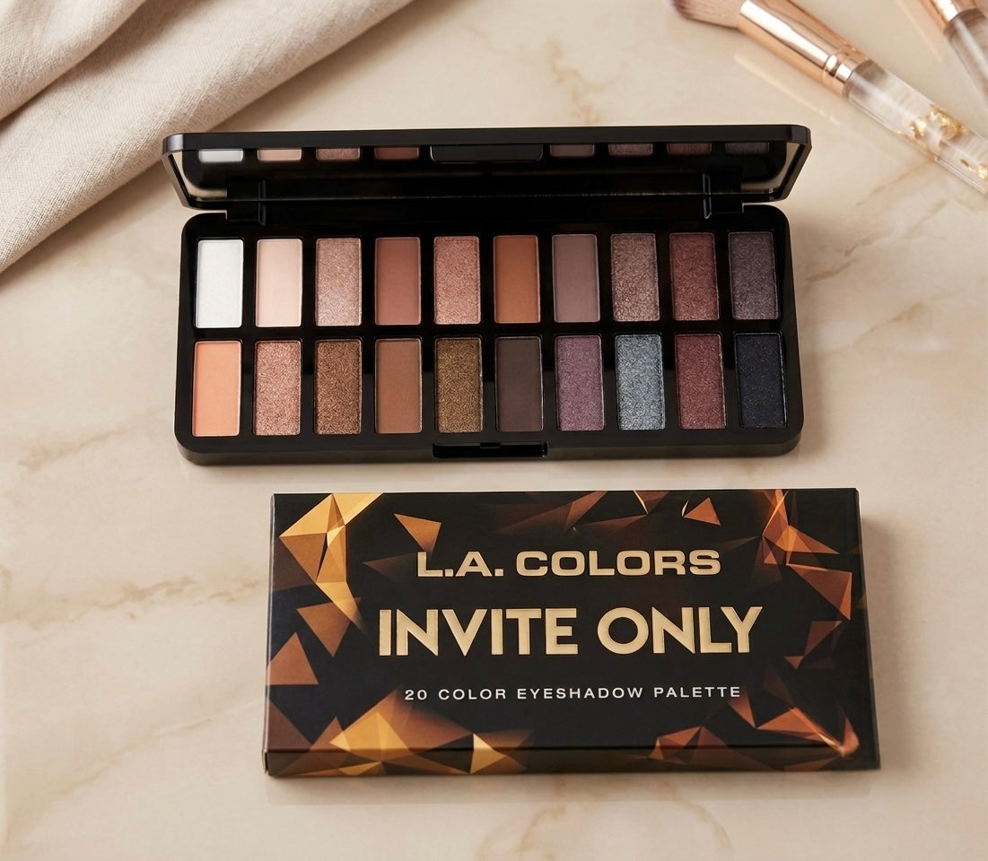 Paleta de Sombra Invite Only LA. Colors