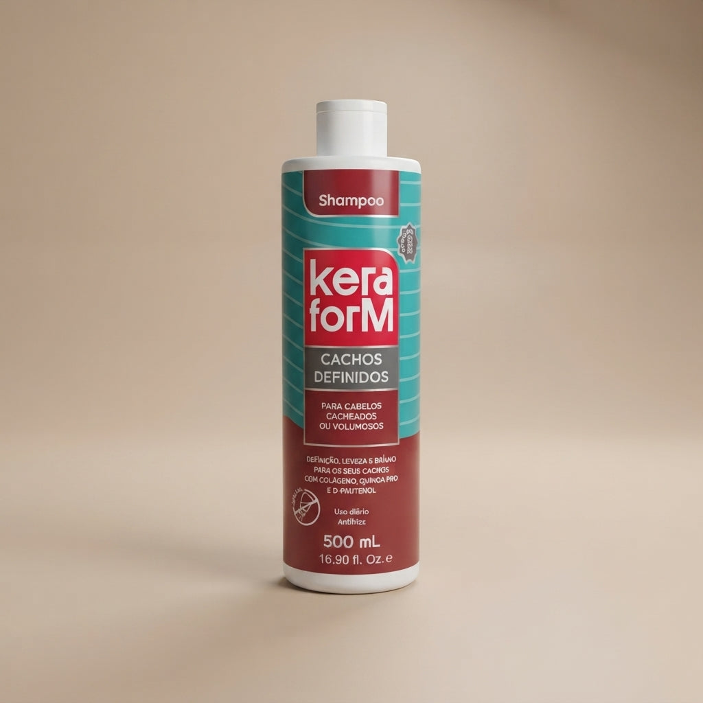 Shampoo Rizos Definidos 500ml KeraForm
