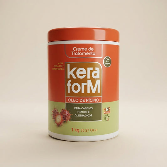 Crema de Tratamiento Óleo de Ricino 1kg KeraForm