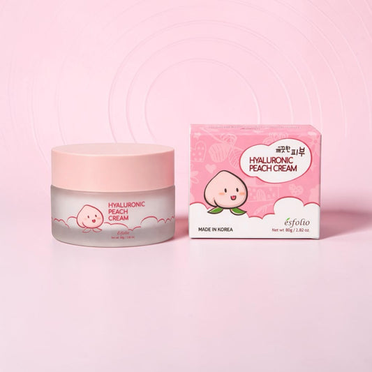 Revitalizing and Glowing Skin Hyaluronic Peach Cream Esfolio