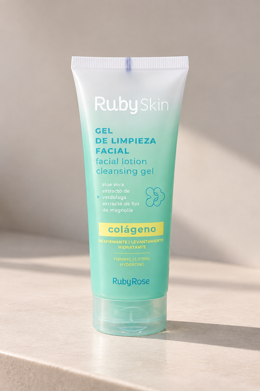 Jabón Facial Gel Colageno Ruby Rose