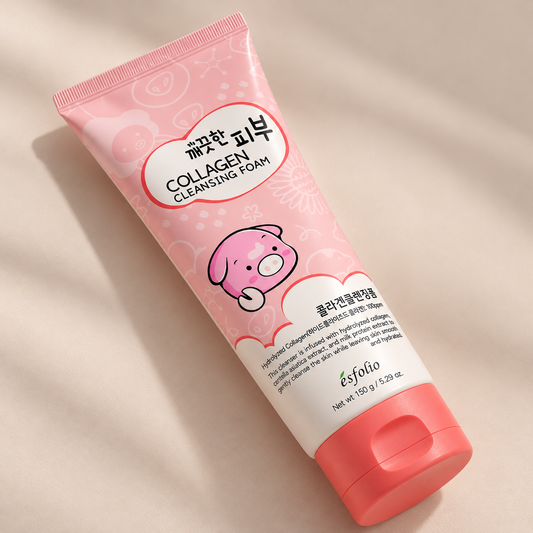Jabón Facial Pure Skin Collagen Cleansing Foam Esfolio