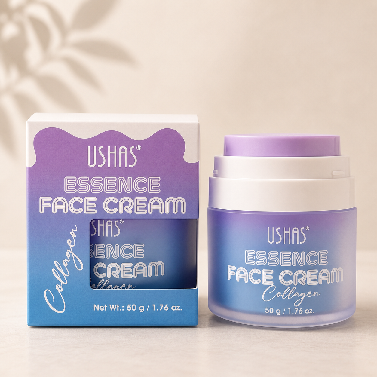 Crema Hidratante Facial Colageno Ushas