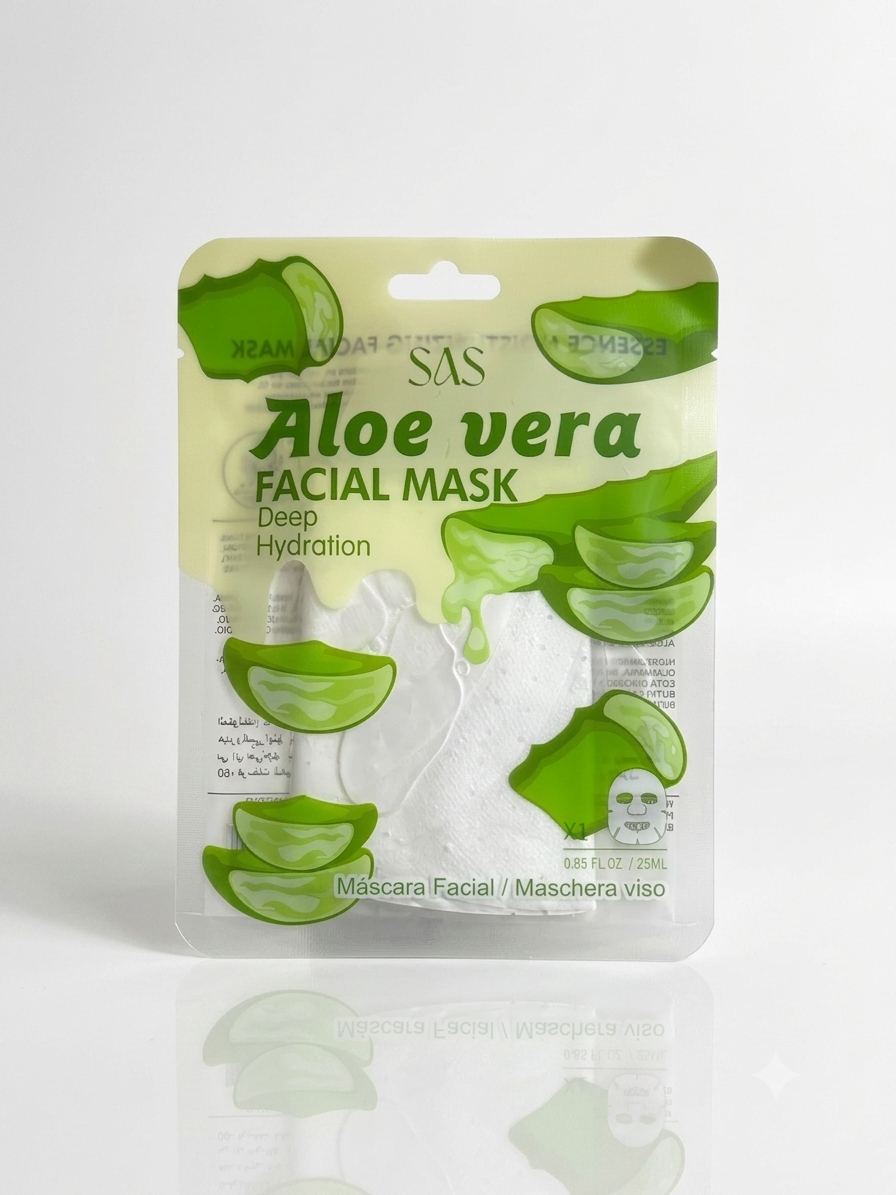 Mascarilla Facial Aloe Vera SAS